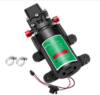 LONGRUN 12V DC waterpomp auto-amorçante voor regenwaterreservoir en off-grid gebruik