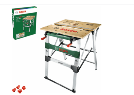 Bosch PWB 600 werkbank opvouwbare klusbank houtbewerking draagbaar
