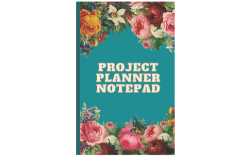 Projectplanner-notitieboek met checklist voor overzicht in bouw- en projectstappen